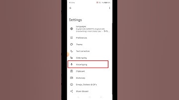 How To Enable Voice Typing In Keyboard #shorts