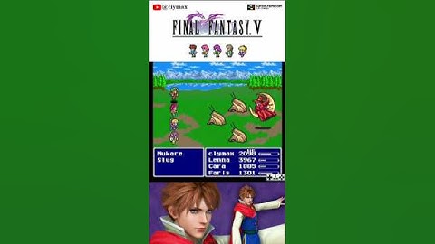 Awesome cosmetic hair in FFV #funny #hacks #shorts