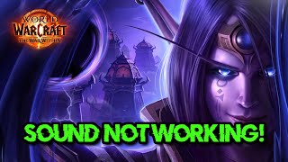 World of Warcraft: The War Within: Fix Audio Not Working, Crackling/Distorted/Popping Audio Problem