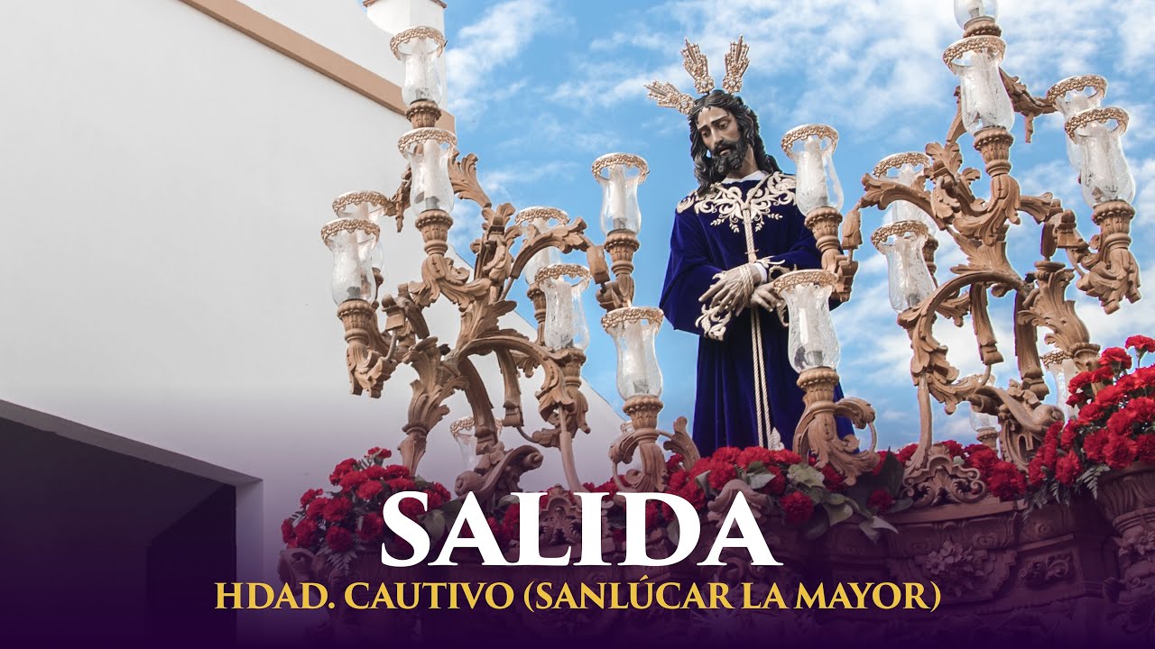 [4K] Salida Cautivo de Sanlúcar la Mayor | BCT Rescatado de La Solana | Domingo de Ramos 2025