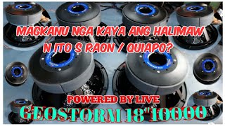 GEOSTORM 18-10000 Sound test..