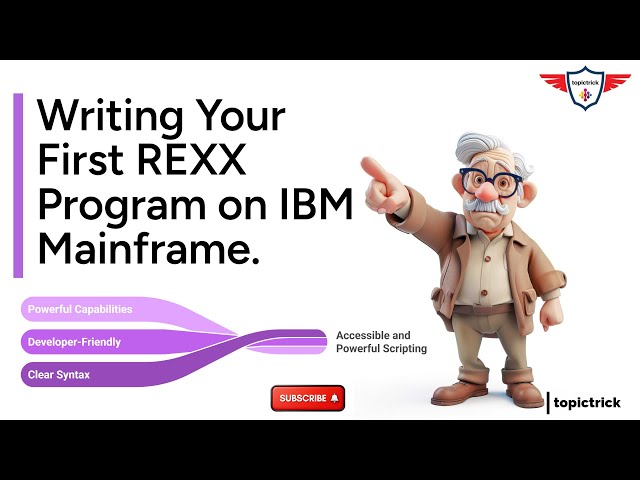 Write Your First REXX Program on IBM Mainframe | Beginner's REXX