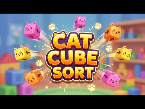 Cat Cube Sort Game All Mobile Video Gameplay