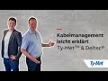 Kabelmanagement leicht erklärt | Ty-Met und Deltec