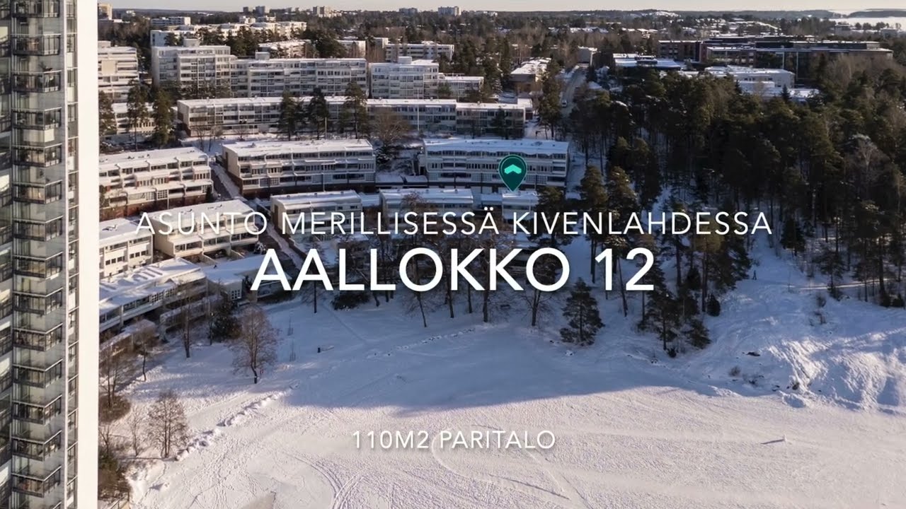 Aallokko 12 Kivenlahti Espoo