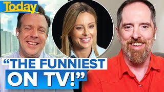Famous Ally tries to trick Ted Lasso star Jason Sudeikis | Today Show Australia Profile