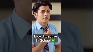 look Attractive in School ✅ #shortsindia #attractive #school #schoollife #haircut #hairstyles screenshot 3