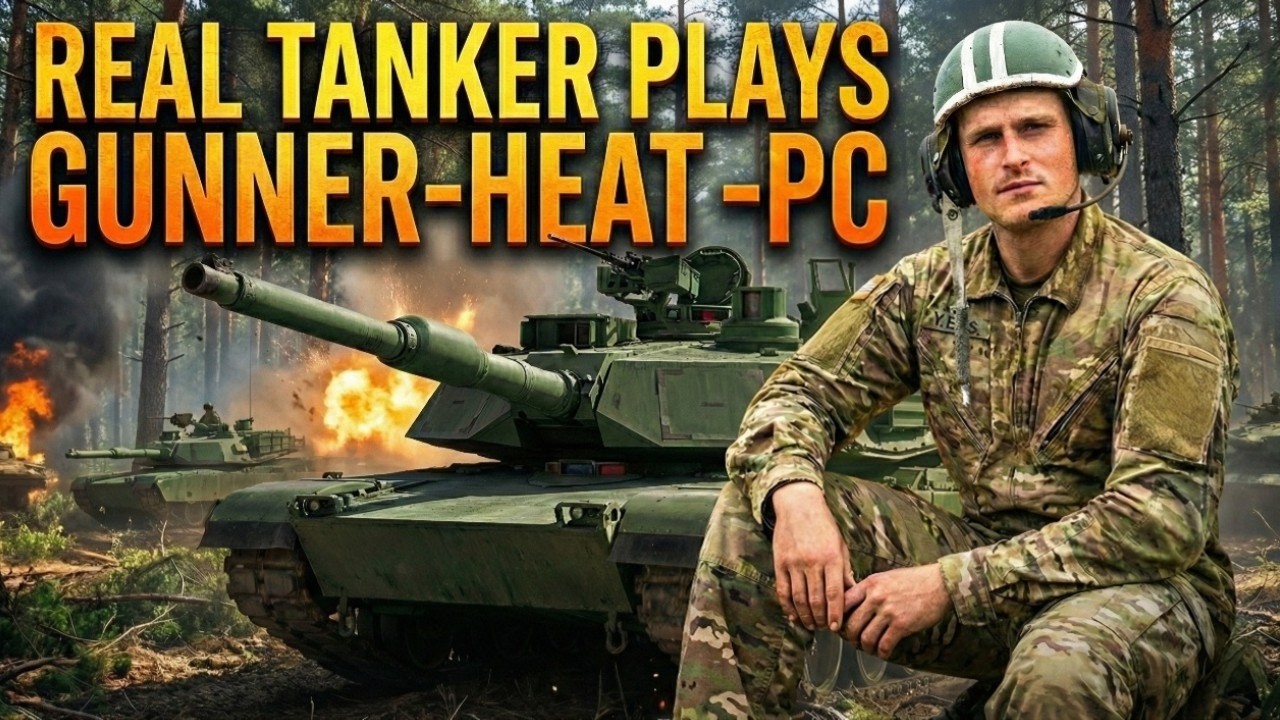 Real Army Tanker Plays Gunner-HEAT-PC, Is It Realistic??