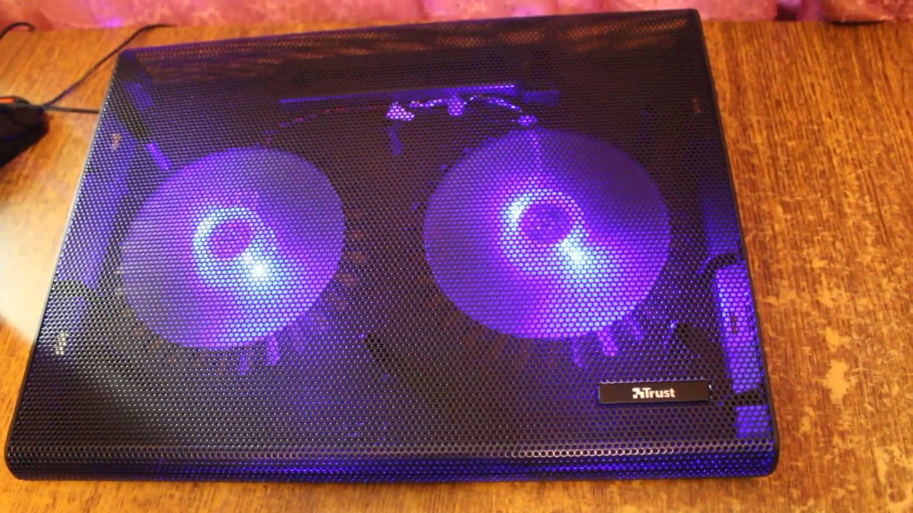 Подставка для ноутбука с вентиляторами Trust Azul (TR20104) | Stand for laptop with fans - YouTube