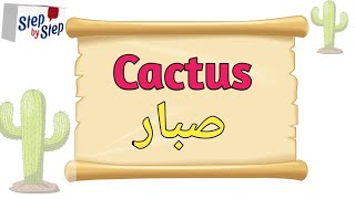 إزاى تنطق كلمة cactus 🗣️