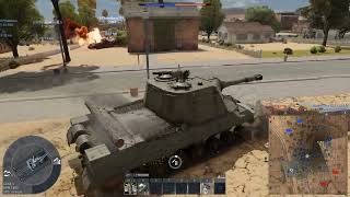 War Thunder; Object 268; Just a quick one-sided battle with a good SPG; Ground Arcade