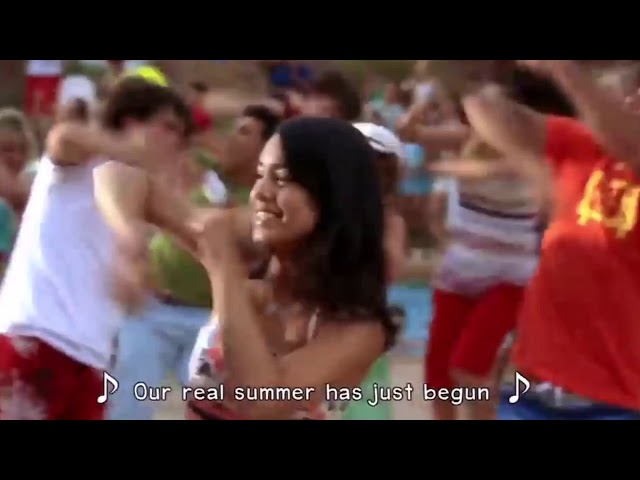 High School Musical 2 - All For One (Lyrics) 720HD class=
