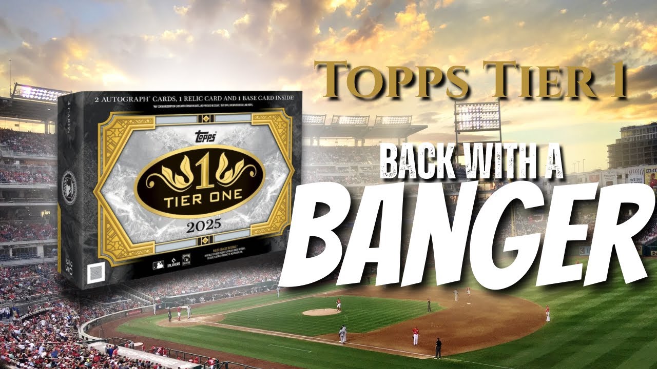 ? 2025 Topps Tier One Baseball Box Break! ? - YouTube