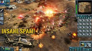 C&C Red Alert 3: Generals Evolution Mod BETA 0.33 - USAF 3v3 | Stealth Comanche Spam in 4K 60 FPS!