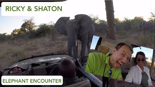 Charged by an Elephant at Jongomero, TANZANIA
