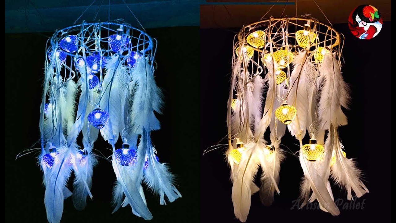 DIY Wall Hanging Craft Ideas Easy way to make Dream Catcher DIY Ideas for Teenage Rooms