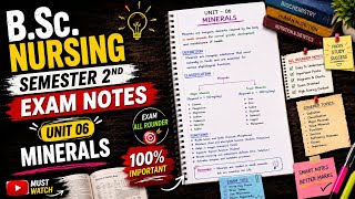 B. Sc Nursing 2nd semester exam notes#exam#notes#2ndsem#usefultips #important #viral #trendingsong 
