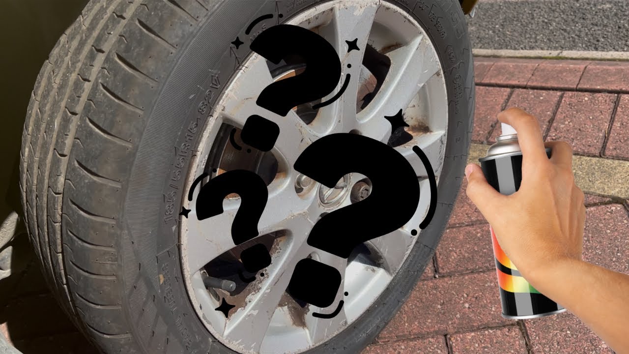 Покраска моих легкосплавных дисков менее чем за 10 фунтов! | Бюджетное обновление автомобиля