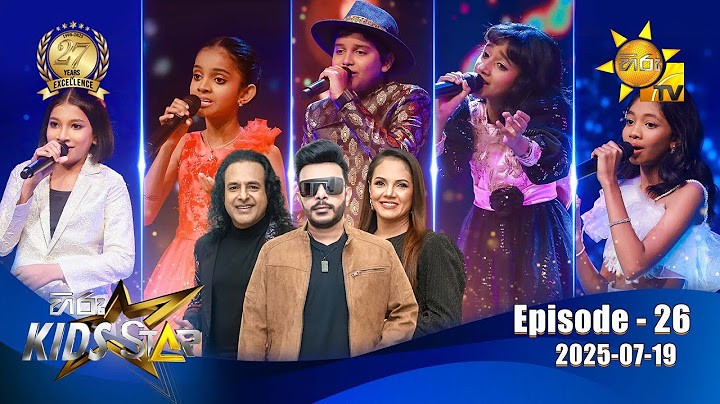 Hiru Kids Star - Season 01 | EPISODE 26 | 2025-07-19