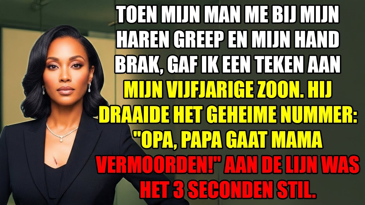 Mijn man brak mijn hand vanwege zijn minnares — mijn zoon van 5 redde mijn leven.