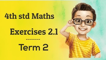 4th std maths second term exercise 2.1 Multiplication Nepier method | 4th class  Lattice Method