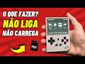 Anbernic RG35XX Como Resolver Problema de Não Liga - Não Carrega