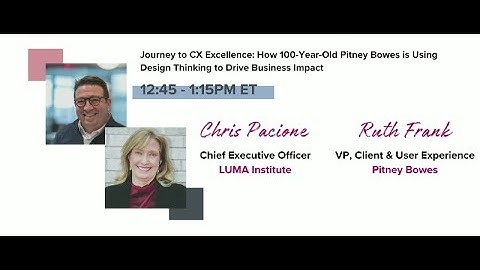 2020 Design Thinking Virtual Experience: LUMA Institute Keynote