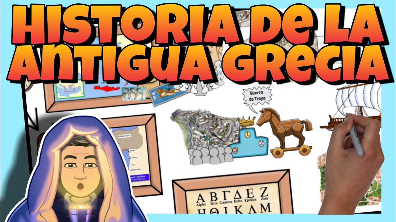 ⚔ La HISTORIA de la ANTIGUA GRECIA | Resumen en 5 minutos - YouTube