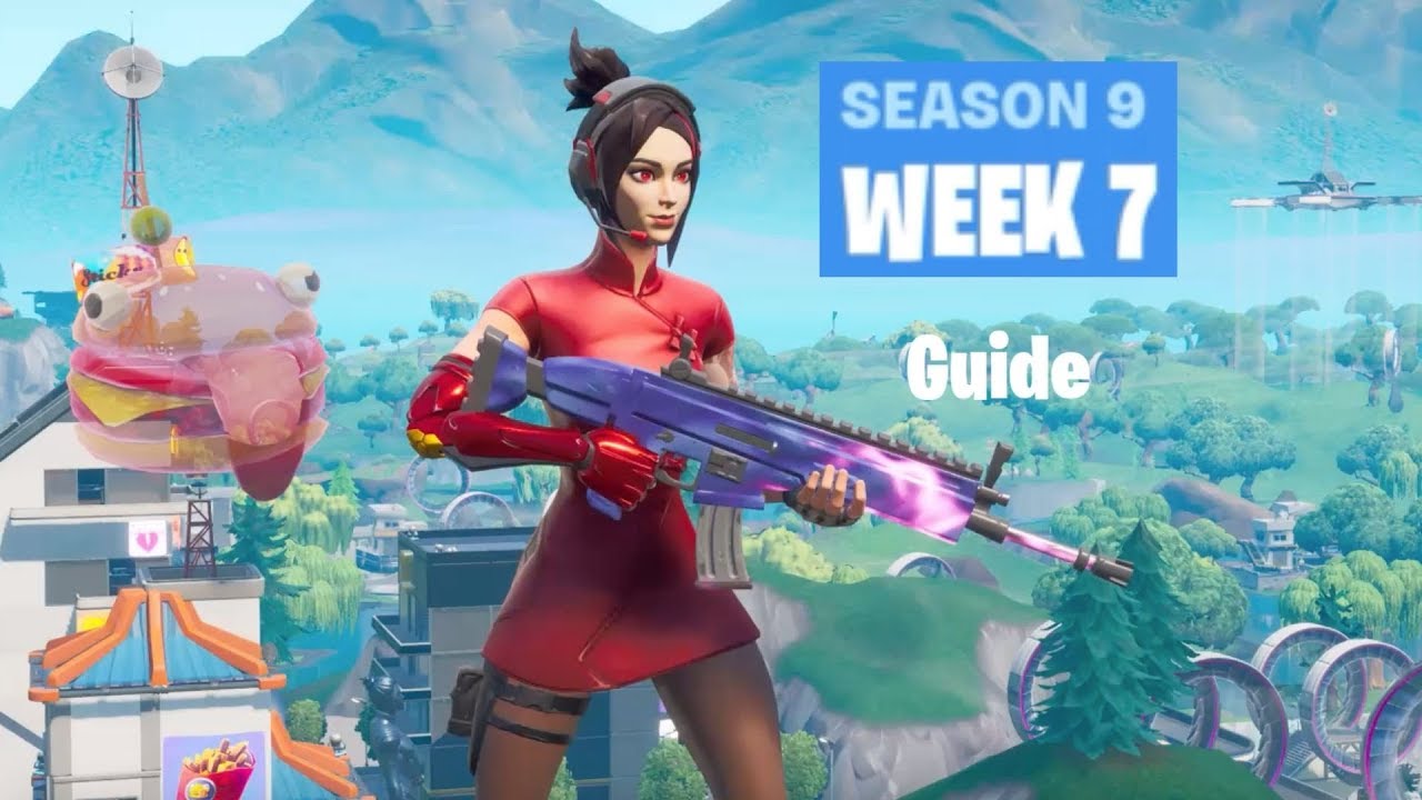 Season 9 Week 7 Challenges Guide - Fortnite Battle Royale