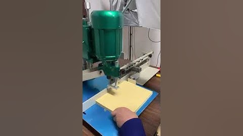 paper drill machine