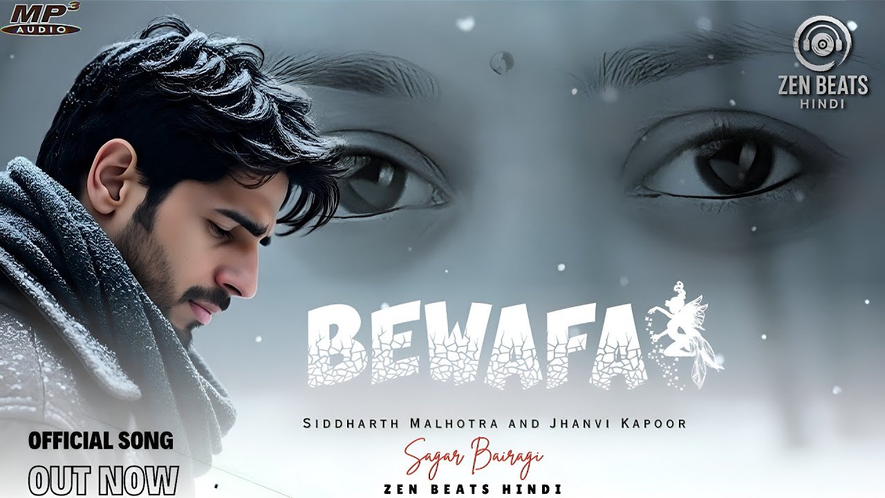 Bewafa Song 2025 | Sad Love Story | New Hindi Song | Siddharth Janhvi | Sagar Bairagi