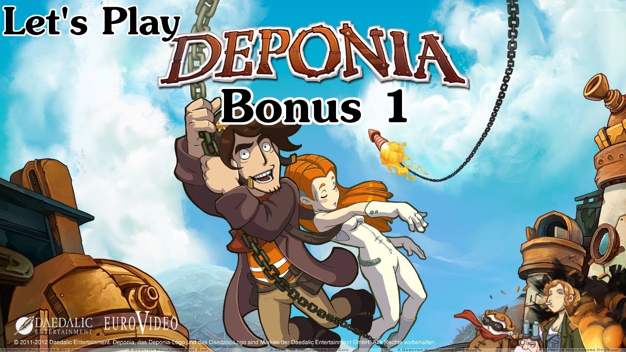 Let's Play Deponia Bonus 1 - The Tutorial - YouTube