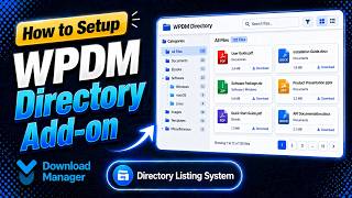 How to use WPDM Directory Add-on for WordPress Download Manager #WPDM #DirectoryAdd-on #WordPress