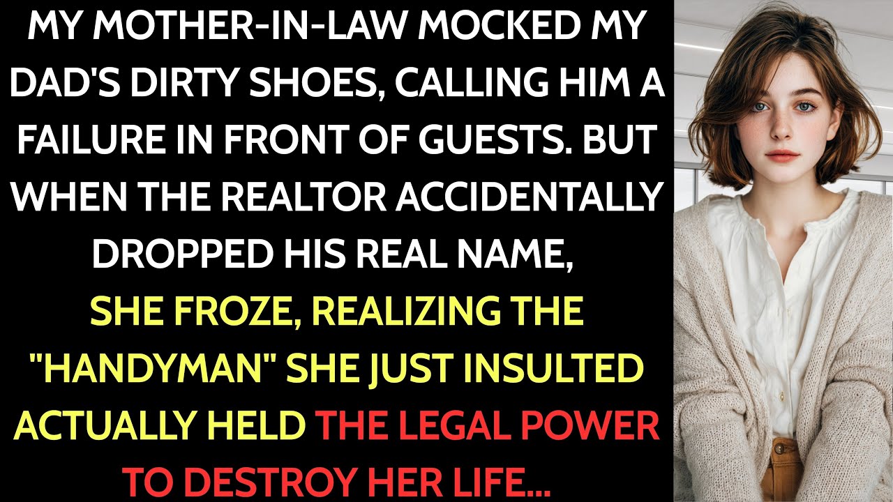 My In-Laws Mocked My Dad in Our New House — Then the Realtor Slipped and Said His Real Name…