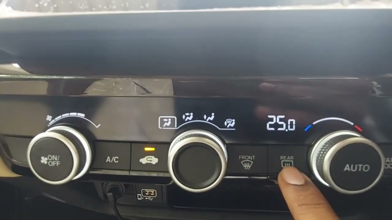 Climate Control Features of All New Honda City 2023 !!!!!!!