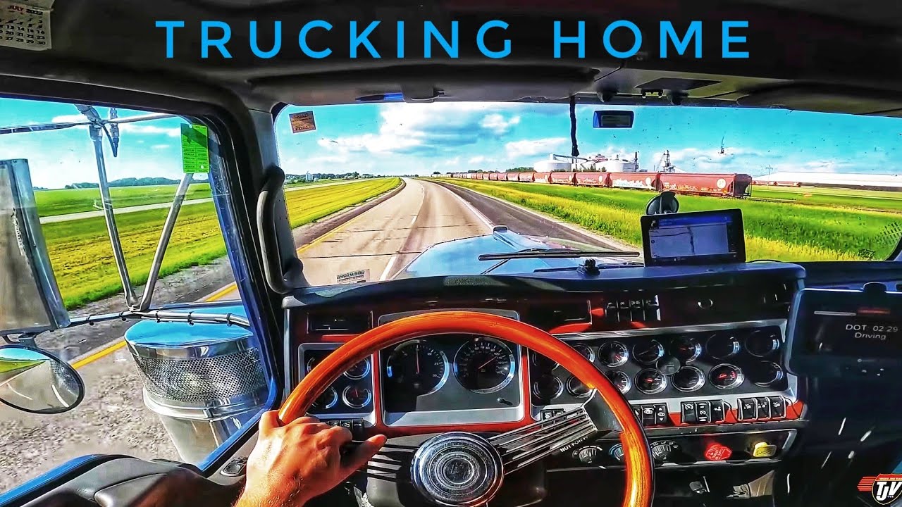TRUCKING HOME | My Trucking Life | Vlog #2580 | July 13th, 2022 - YouTube