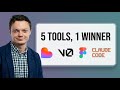 Lovable vs V0 vs Figma Make vs Codex vs Claude Code: Which One Wins?