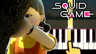 Squid Game OST - Fly Me to the Moon - EASY Piano tutorial