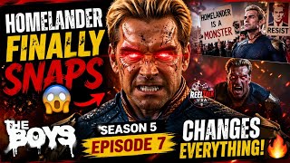 Homelander Finally Snaps 😱 The Boys Season 5 Episode 7 Changes Everything! 🔥