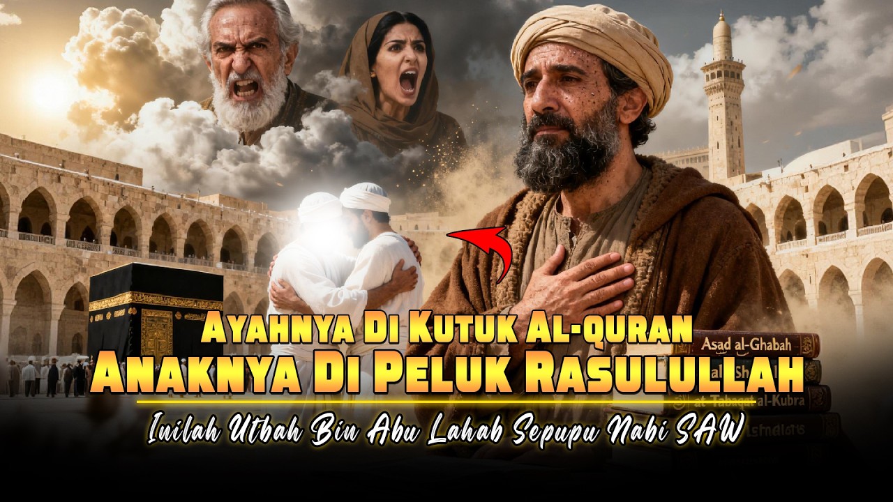 Kisah Utbah bin Abu Lahab: Sepupu Nabi ﷺ yang Kembali Saat Fathu Mekah