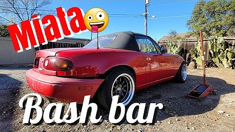Miata bash bar #SimpleSickBuilds #SimplySick