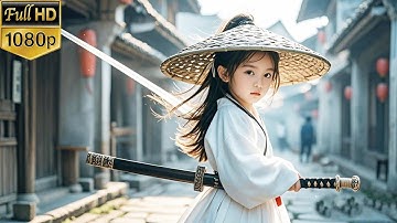 【功夫電影】惡霸欺負柔弱女孩，怎料她竟是深藏不露的功夫高手，一招打敗惡霸！#抗日 #kungfu #中国电视剧