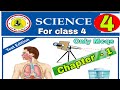 4th class science sindh textbook test edition chapter 1st our body full mcqs