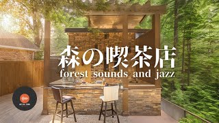 Ambient sounds + JAZZ Gentle forest coffee shop Relaxing work/study CAFE MUSIC - BGM for work