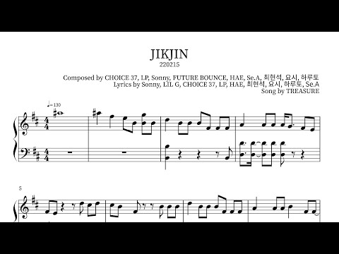 JIKJIN(直進직진) - TREASURE(트레저)