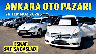 ANKARA OTO PAZARI - 26 Temmuz 2026 | 2. El Otomobil Fiyatları ve İkinci El Araba Piyasası