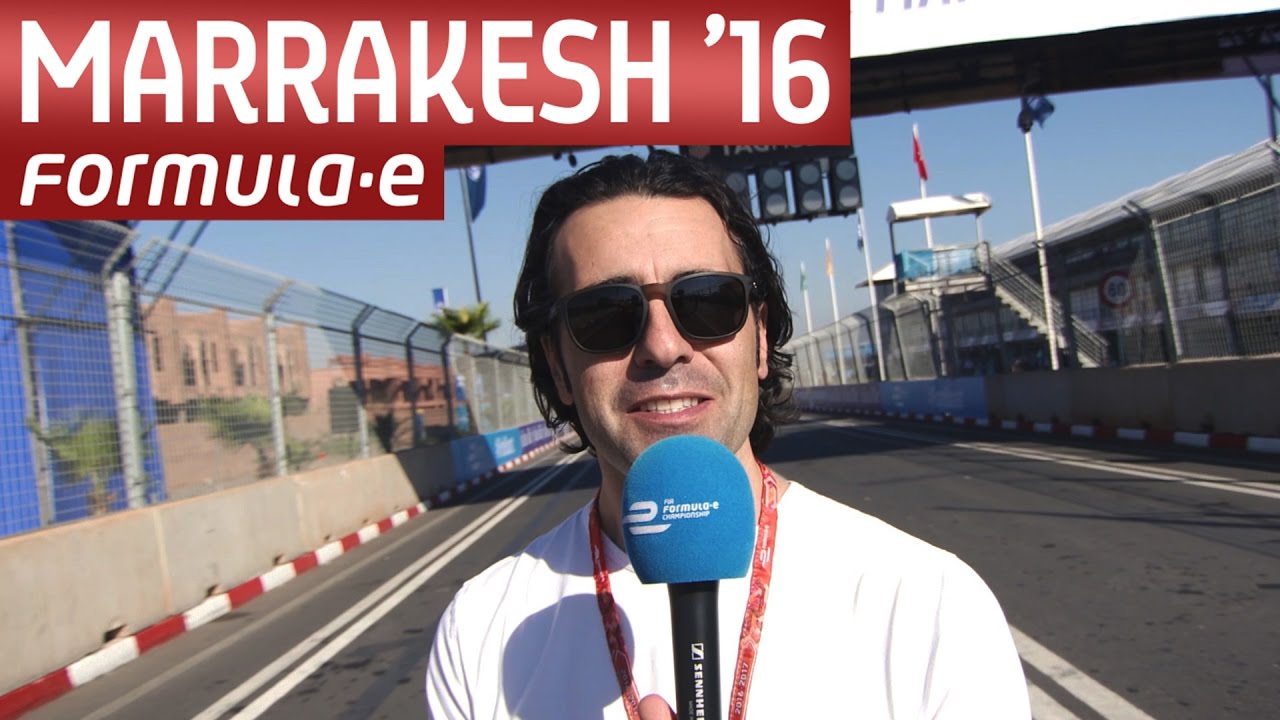 abb formula e nyc Dario's Track Walk: Marrakesh Edition - Formula E