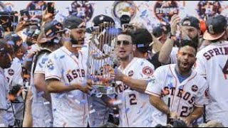 MLB 2017 Season Stats and Standings Houston Astros  World Series  Champs !!!
