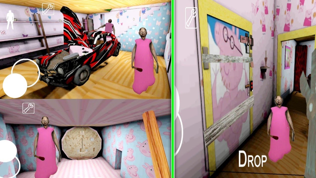 Peppa Pig Granny All Escape Full Gameplay | Granny Horror Game