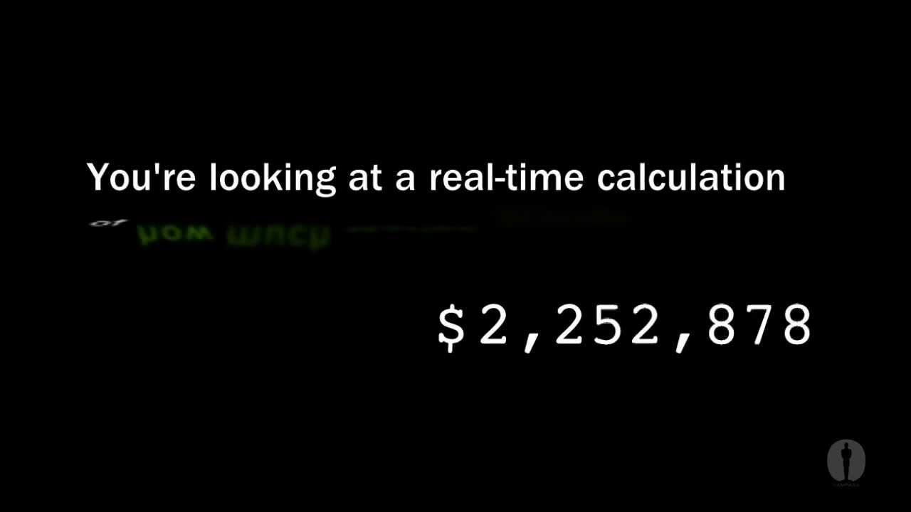 What $6 Million Per Minute Looks Like picture editor